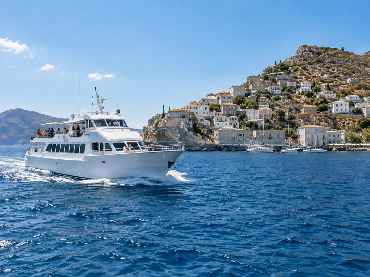 From Athens: Hydra, Poros, and Aegina Day Cruise with Lunch